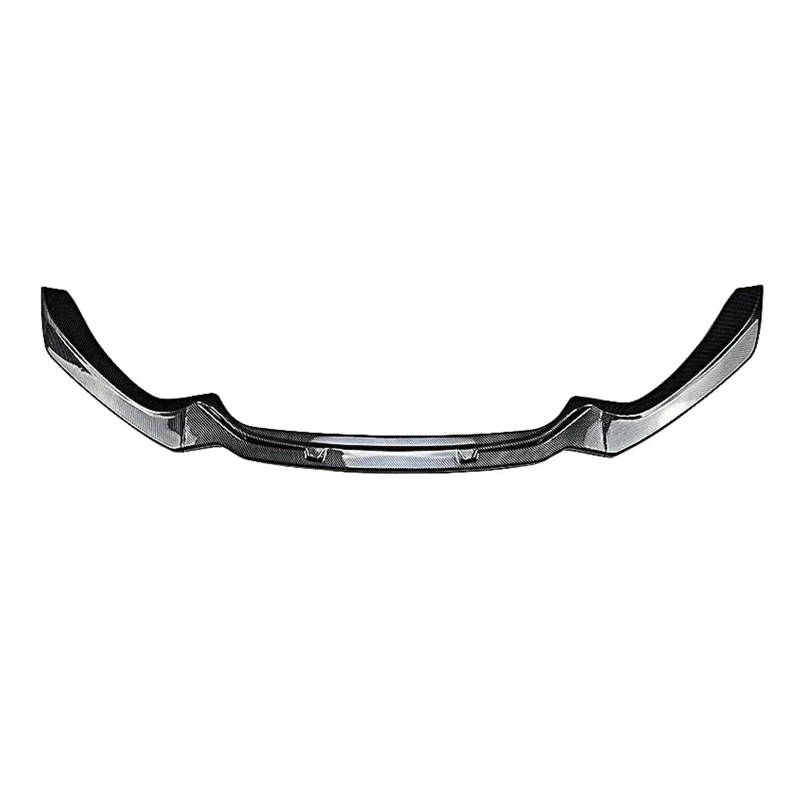 Front Spoiler Lippe Für 1 Serie Für F20 F21 Für M-Pack Für M118i M120i M135i M140i 2015-2019 3 PCS Auto Frontschürze Lip Spoiler Kit Auto Frontlippe Spoiler(Carbon Fiber Look) von Mtuqvma