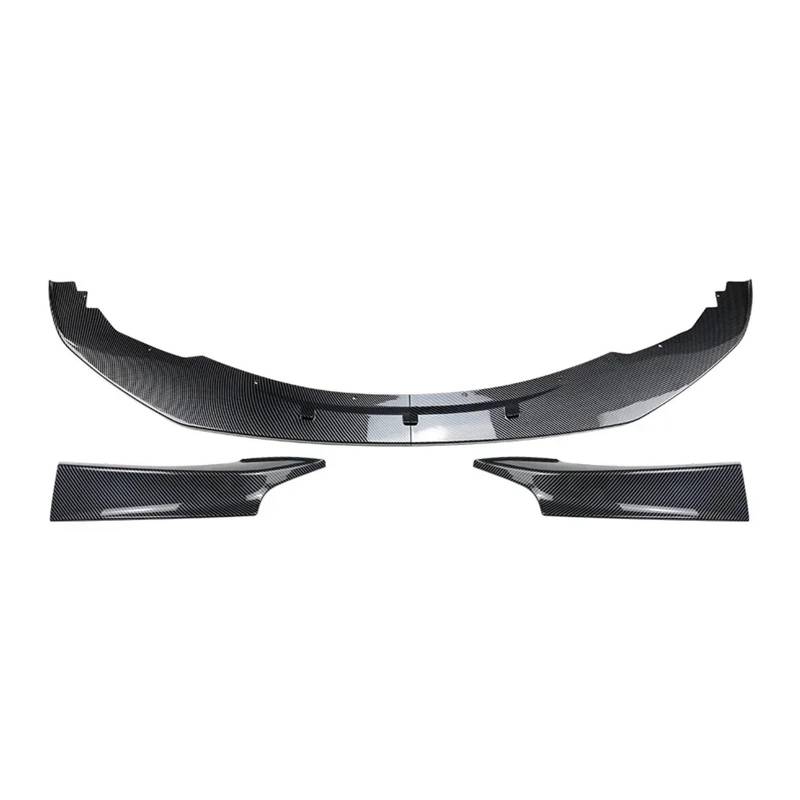 Front Spoiler Lippe Für 1 Serie Für F20 F21 Für M-Sport 2012-2014 Auto Front Lip Spoiler Canard Abdeckung Trim Auto Frontlippe Spoiler(1 Set Carbon Look) von Mtuqvma