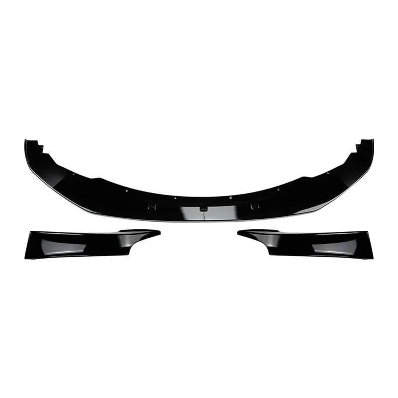 Front Spoiler Lippe Für 1 Serie Für F20 F21 Für M-Sport 2012-2014 Auto Front Lip Spoiler Canard Abdeckung Trim Auto Frontlippe Spoiler(1 Set Gloss Black) von Mtuqvma