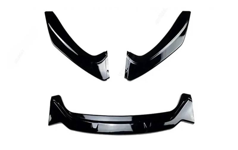 Front Spoiler Lippe Für 1 Serie Für F20 Für F21 Für M-Pack 2016-2019 Für 118i 120i Für M135i M140i Für M-Sport Front Lip Bumper Klinge Auto Frontlippe Spoiler(Black 2015-2019) von Mtuqvma