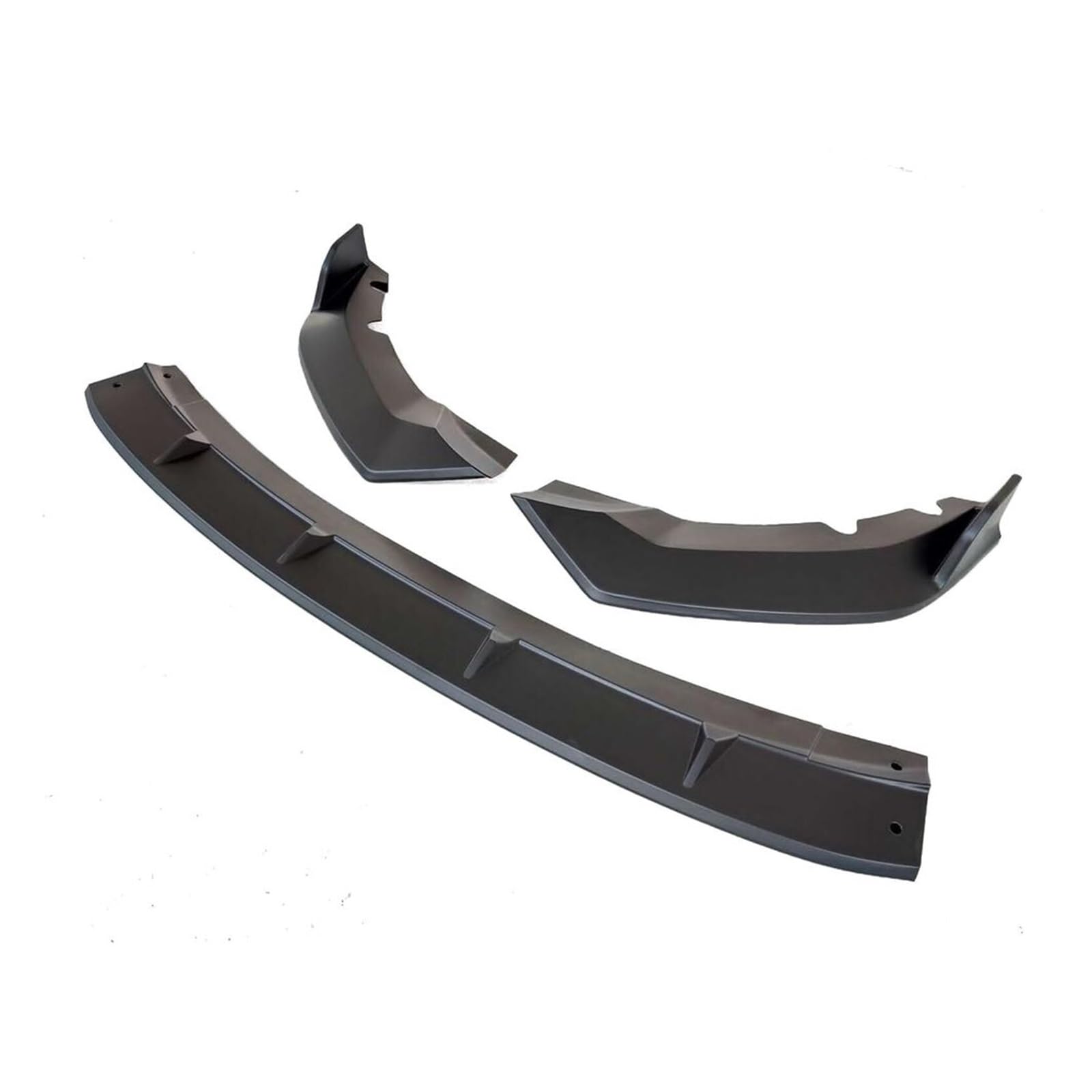 Front Spoiler Lippe Für 1 Serie Für F20 Für M-Sport 2019 Front Lip Spoiler Front Stoßstange Unteren Schutz Front Lip Surround Auto Frontlippe Spoiler(Matte black) von Mtuqvma