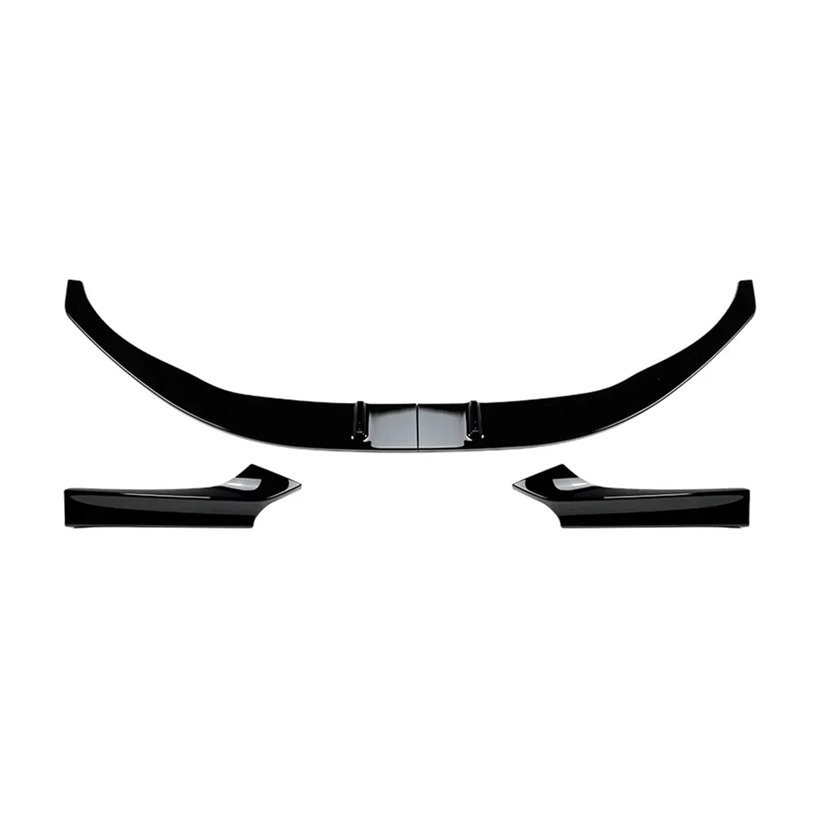 Front Spoiler Lippe Für 2 Serie Für F22 Für F23 Für M Für Sport Für MP 2015-2019 Auto Vorderen Stoßstange Lippe Vordere Ecke Spoiler Auto Frontlippe Spoiler(Gloss Black Set) von Mtuqvma