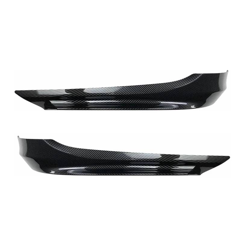 Front Spoiler Lippe Für 3 Serie Für 325i 330i Für E90 E91 Für LCI 2007-2012 Auto Front Lip Spoiler Canard Lip Diffusor Körper Kit Auto Frontlippe Spoiler(Carbon Look) von Mtuqvma