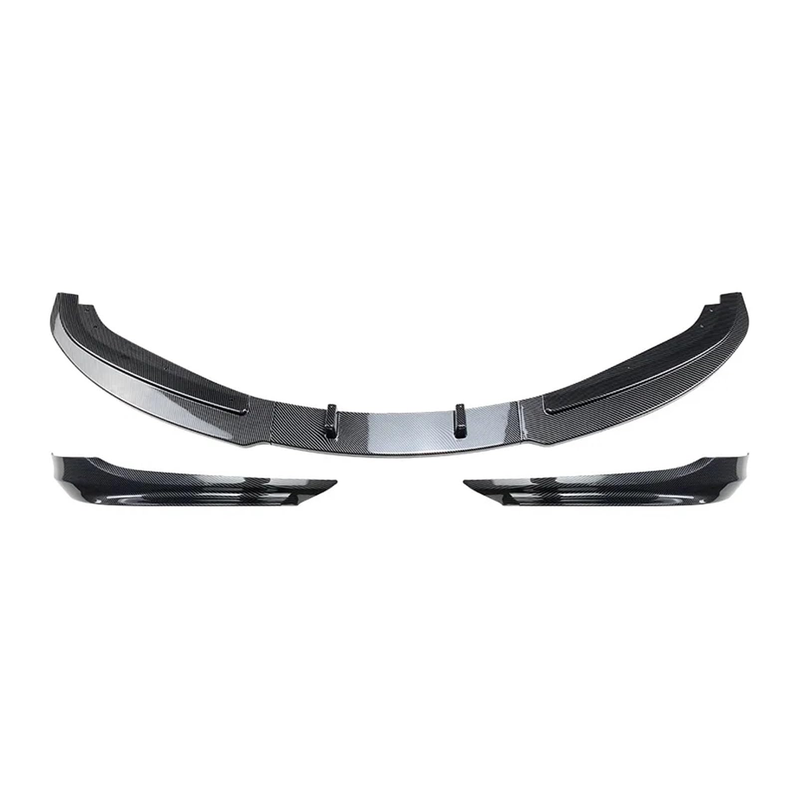 Front Spoiler Lippe Für 3 Serie Für E90 Für E91 Für LCI 2007-2012 Facelift Auto Vorderen Stoßfänger Lip Body Kit Spoiler Stoßstange Canard Lip Auto Frontlippe Spoiler(Carbon look3) von Mtuqvma