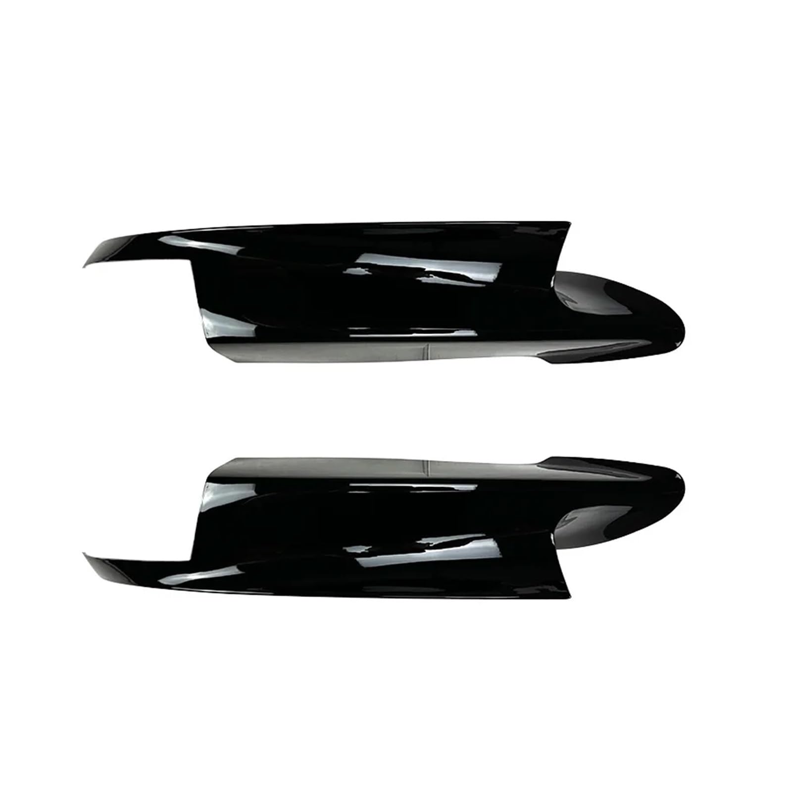 Front Spoiler Lippe Für 3 Serie Für E90 Für E92 Für M3 2006-2013 2Pcs Auto Vorderen Stoßfänger Lip Spoiler Körper Kit Auto Frontlippe Spoiler(Glossy Black) von Mtuqvma