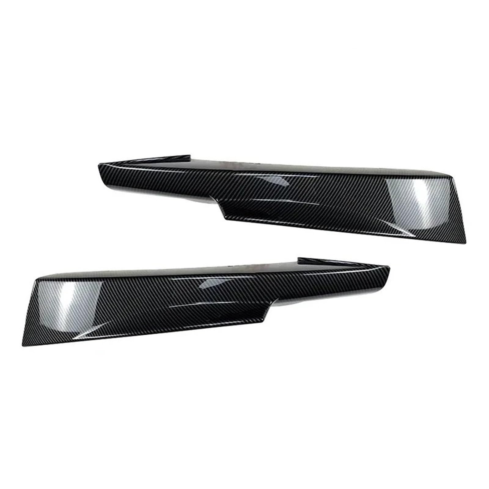 Front Spoiler Lippe Für 3 Serie Für M-Sport Für Pre-LCI 2005-2012 Frontschürze Spoiler Diffusor Air Vent Trim Auto Frontlippe Spoiler(Carbon Look 09-12 B) von Mtuqvma