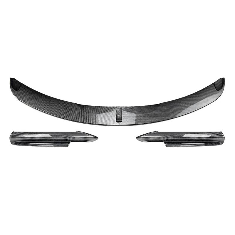 Front Spoiler Lippe Für 3er 2005–2008 Auto-Frontstoßstangen-Lippensplitter-Unterkörper-Kit Auto Frontlippe Spoiler(Carbon Look A B) von Mtuqvma