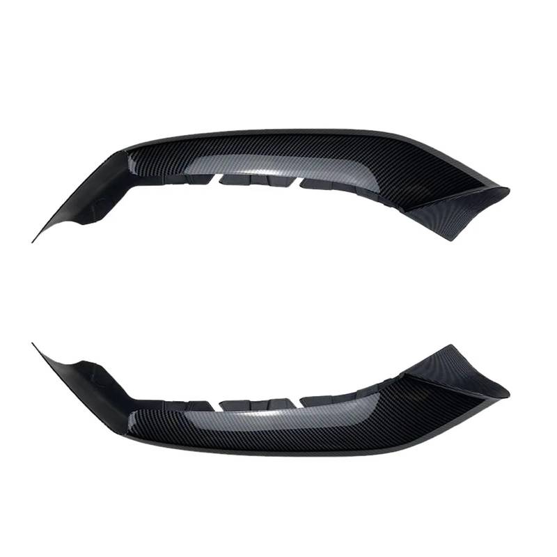 Front Spoiler Lippe Für 5 Serie Für 525i 530i Für G30 G31 Für M-Sport 2017-2020 Auto Front Lip Spoiler Diffusor Körper Kit Auto Frontlippe Spoiler(Carbon Look A) von Mtuqvma