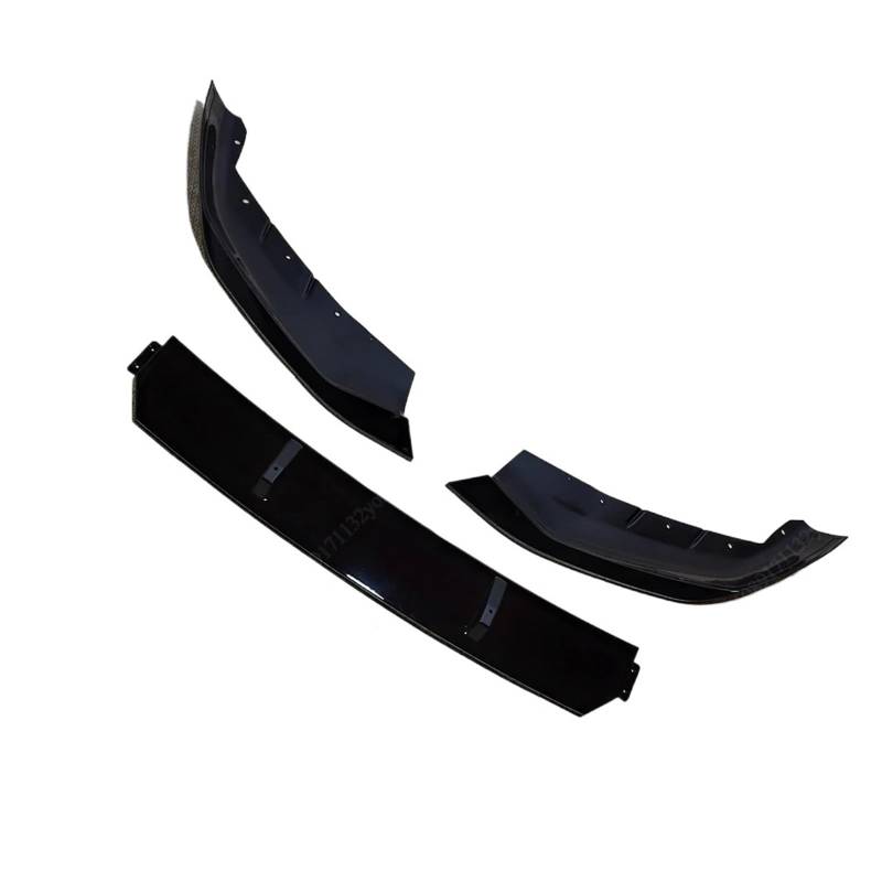 Front Spoiler Lippe Für 5 Serie Für G30 G31 Für LCI Für M Für Stil Für 520i 530i 530d Für M550i 2020-2023 Frontschürze Lip Spoiler Auto Frontlippe Spoiler(Gloss Black) von Mtuqvma