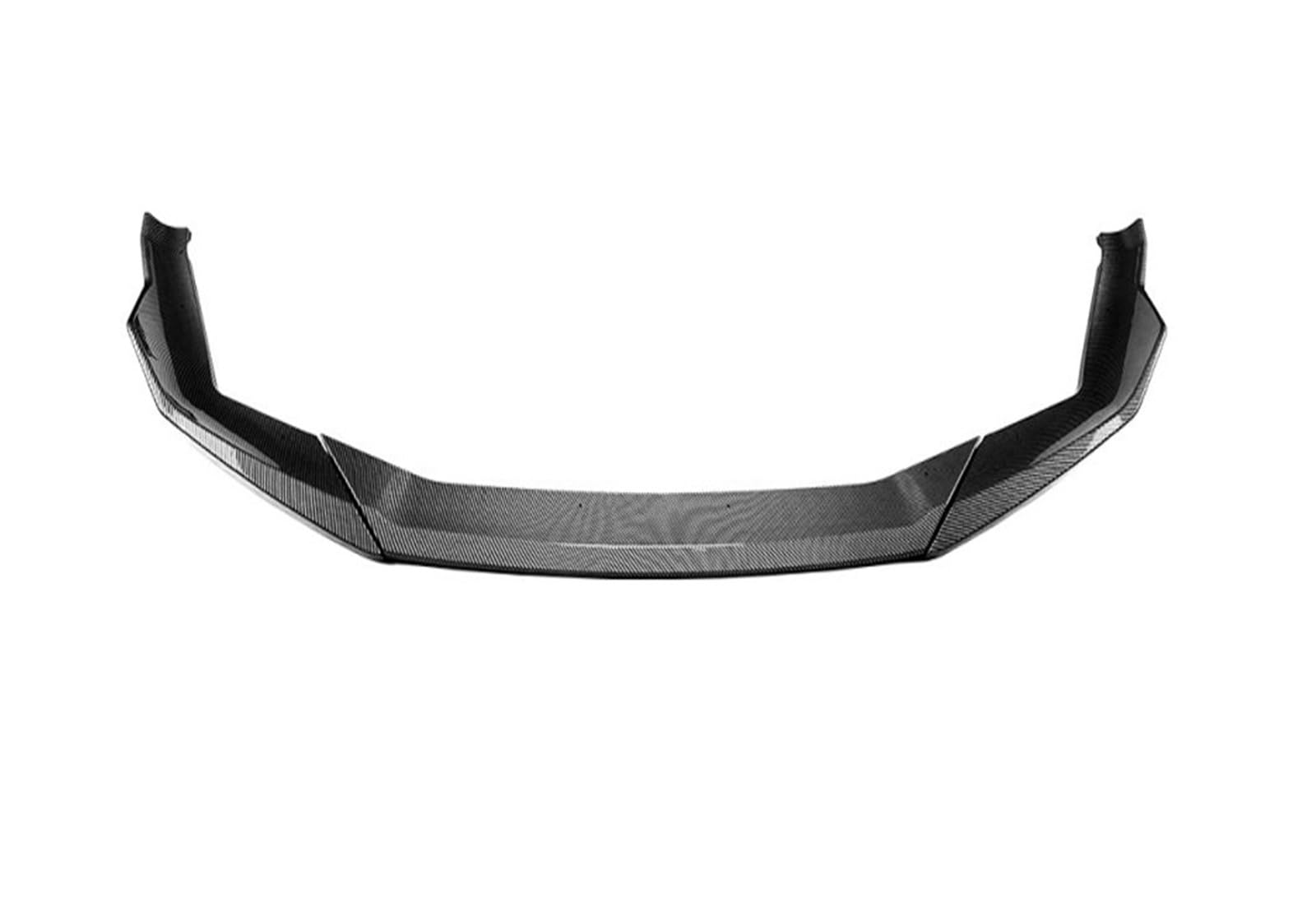 Front Spoiler Lippe Für 5 Serie Für M5 Für F90 Für LCI 2021-2024 Auto Vorderen Stoßfänger Lip Spoiler Schaufel Auto Schutz Protector Körper Kit Auto Frontlippe Spoiler(Carbon Black) von Mtuqvma