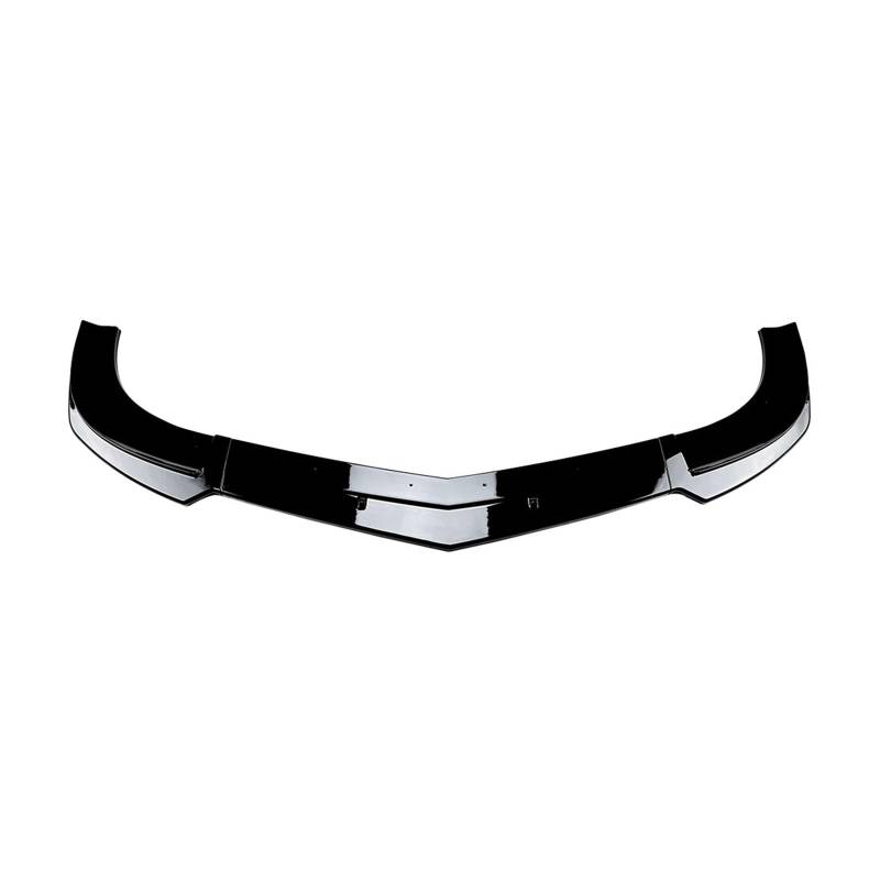 Front Spoiler Lippe Für Benz Für C-Klasse Für C63 Für AMG Für W204 Für Pre 2007-2010 Auto Front Kinn Lip Spoiler Abdeckung Schutz Kit Protector Auto Frontlippe Spoiler(Gloss Black) von Mtuqvma