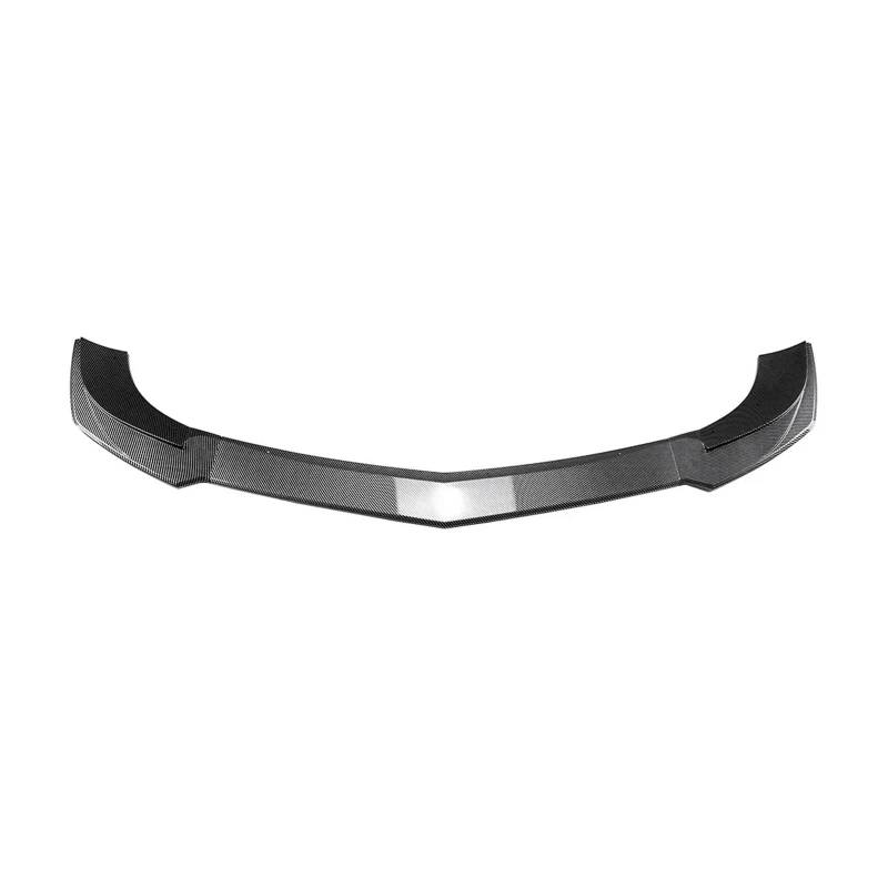 Front Spoiler Lippe Für Benz Für C Klasse Für W204 Für S204 Für Sport Für C180 C220 C250 C300 C350 Für AMG 2011-2014 Auto Front Lip Diffusor Spoiler Auto Frontlippe Spoiler(Carbon Look) von Mtuqvma