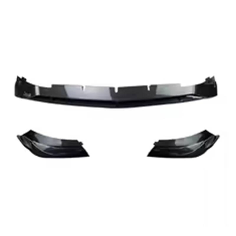 Front Spoiler Lippe Für Benz Für C Klasse Für W206 Für C200 C260 2022-Auto Front Lip Spoiler Canards Klinge Unteren Kühlergrill Körper Kit Auto Frontlippe Spoiler(Carbon Fiber Look4) von Mtuqvma