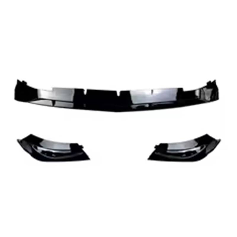 Front Spoiler Lippe Für Benz Für C Klasse Für W206 Für C200 C260 2022-Auto Front Lip Spoiler Canards Klinge Unteren Kühlergrill Körper Kit Auto Frontlippe Spoiler(Gloss Black4) von Mtuqvma