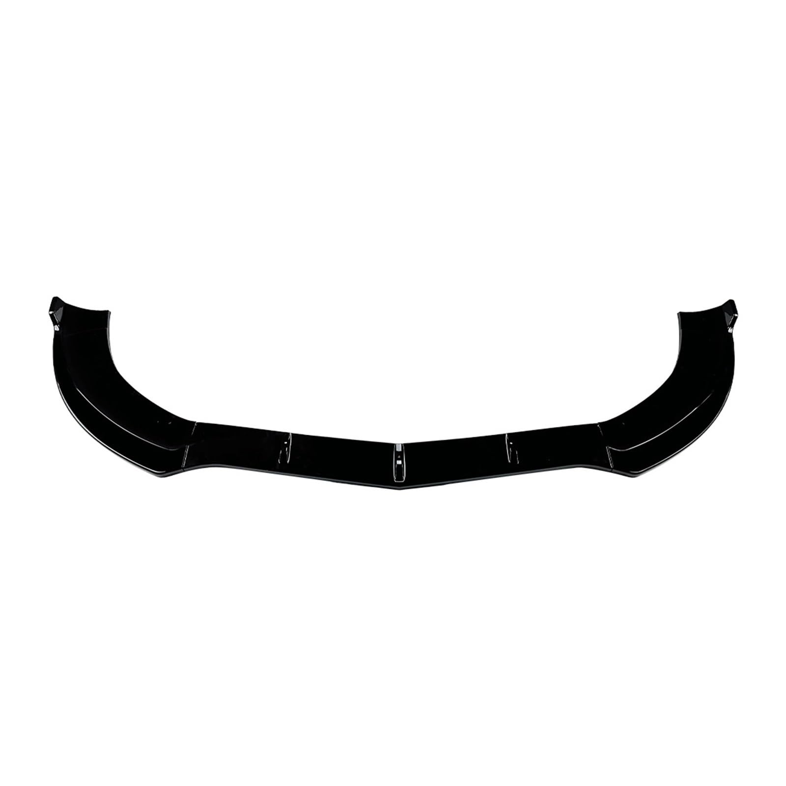 Front Spoiler Lippe Für Benz Für CLS Klasse Für C218 Für X218 Für CLS260 Für CLS300 2014-2017 Auto Vorderen Stoßfänger Lip Lower Canard Kit Auto Frontlippe Spoiler(Gloss Black) von Mtuqvma