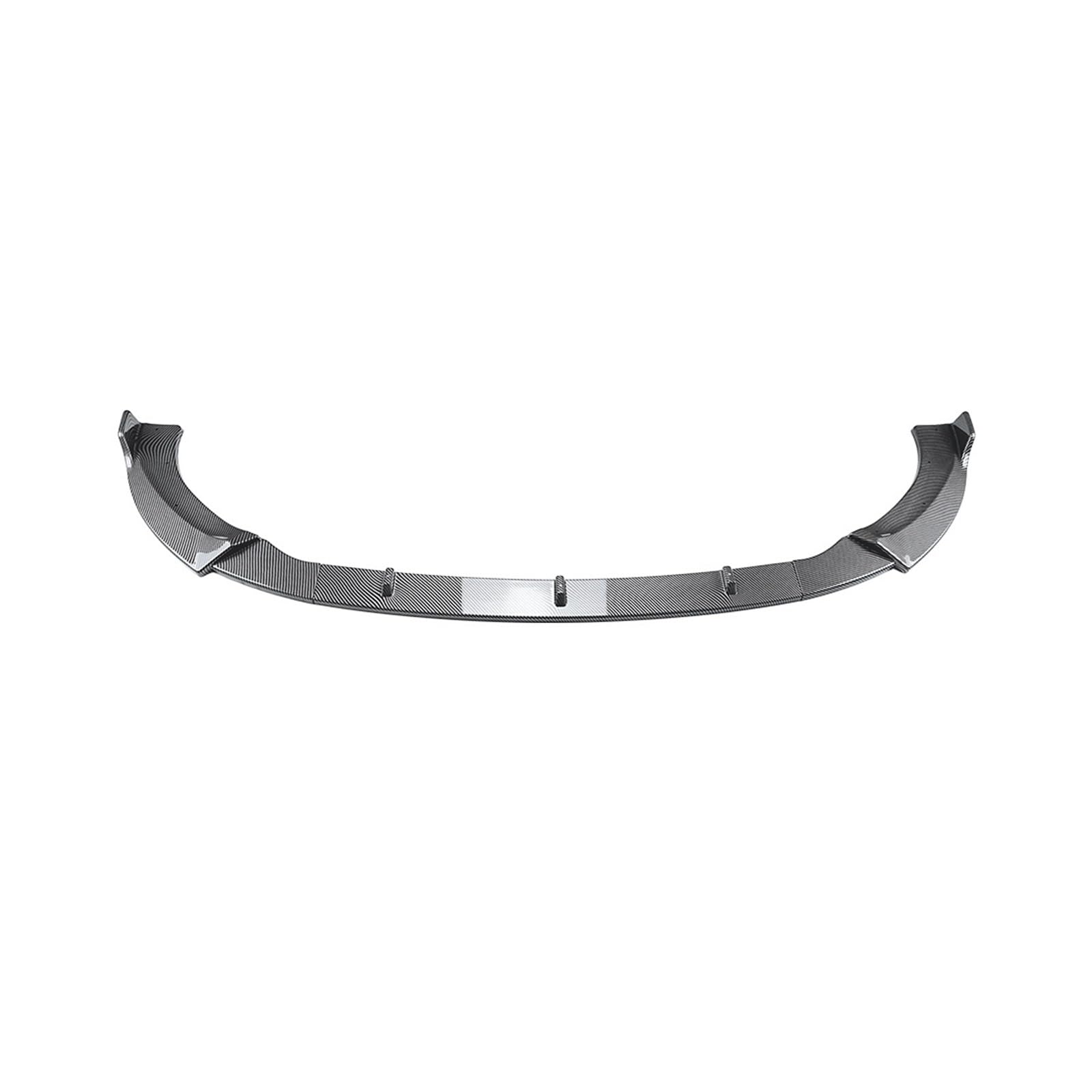 Front Spoiler Lippe Für Benz Für CLS Klasse Für C257 Später Für AMG Für Linie 2022 + Frontschürze Vorne Schaufel Lip Spoiler Außen Auto Körper Kit Auto Frontlippe Spoiler(Carbon Black) von Mtuqvma