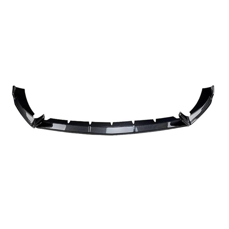 Front Spoiler Lippe Für Benz Für E-Klasse Für W213 Für S213 2020-2023 Für E260 Für E300 Für AMG Frontschürze Lippe Auto Frontlippe Spoiler(Carbon Look) von Mtuqvma