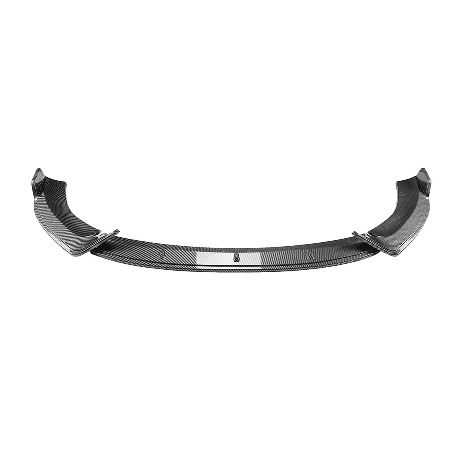 Front Spoiler Lippe Für Benz Für E Klasse Für W214 Für E260 E300 Für AMG 2024-Auto Vorderen Stoßfänger Lip Diffusor Protector Untere Klinge Auto Frontlippe Spoiler(Carbon Fiber Look) von Mtuqvma