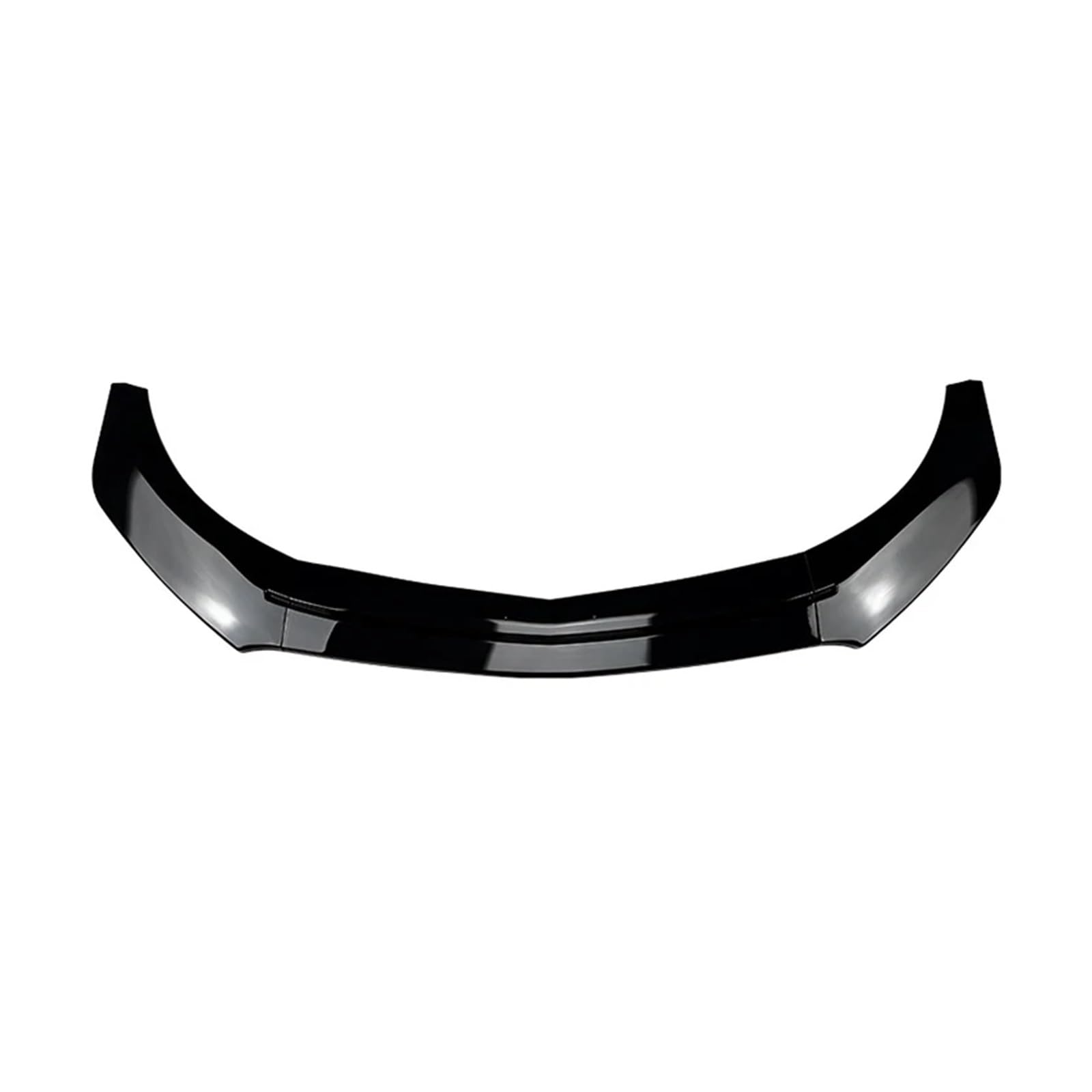 Front Spoiler Lippe Für Benz Für EINE Klasse Für W176 Für A200 Für A260 Für A45 Für AMG 2013-2018 Auto Front Stoßstangen Lip Spoiler Body Kit Auto Frontlippe Spoiler(Glossy Black) von Mtuqvma