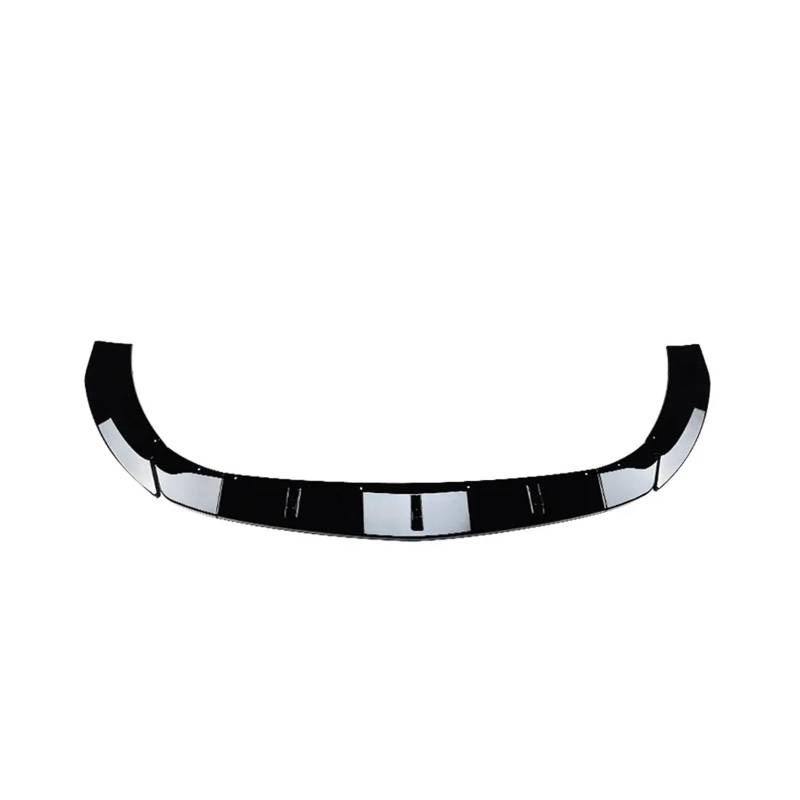 Front Spoiler Lippe Für Benz Für EINE Klasse Für W177 Für A180 A200 A35 2023-Auto Vorderen Stoßfänger Lip Diffusor Splitter Kit Auto Frontlippe Spoiler(Gloss Black) von Mtuqvma