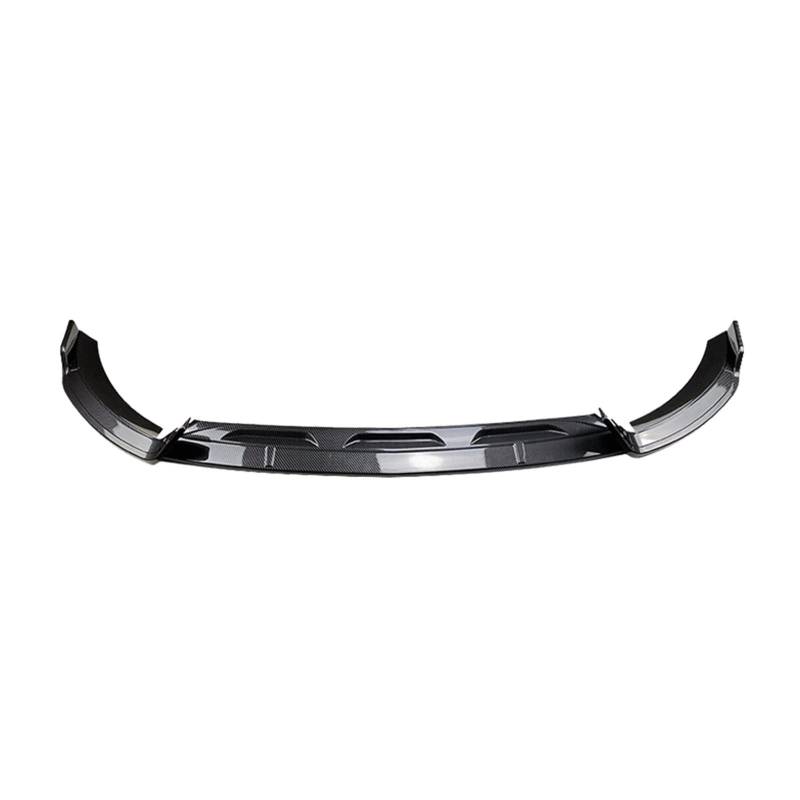 Front Spoiler Lippe Für Benz Für GLE Klasse Für W167 Für C167 GLE350 GLE450 GLE53 Für AMG 2020- Front Lip Spoiler Diffusor Schutz Körper Kit Auto Frontlippe Spoiler(Carbon Fiber Look) von Mtuqvma