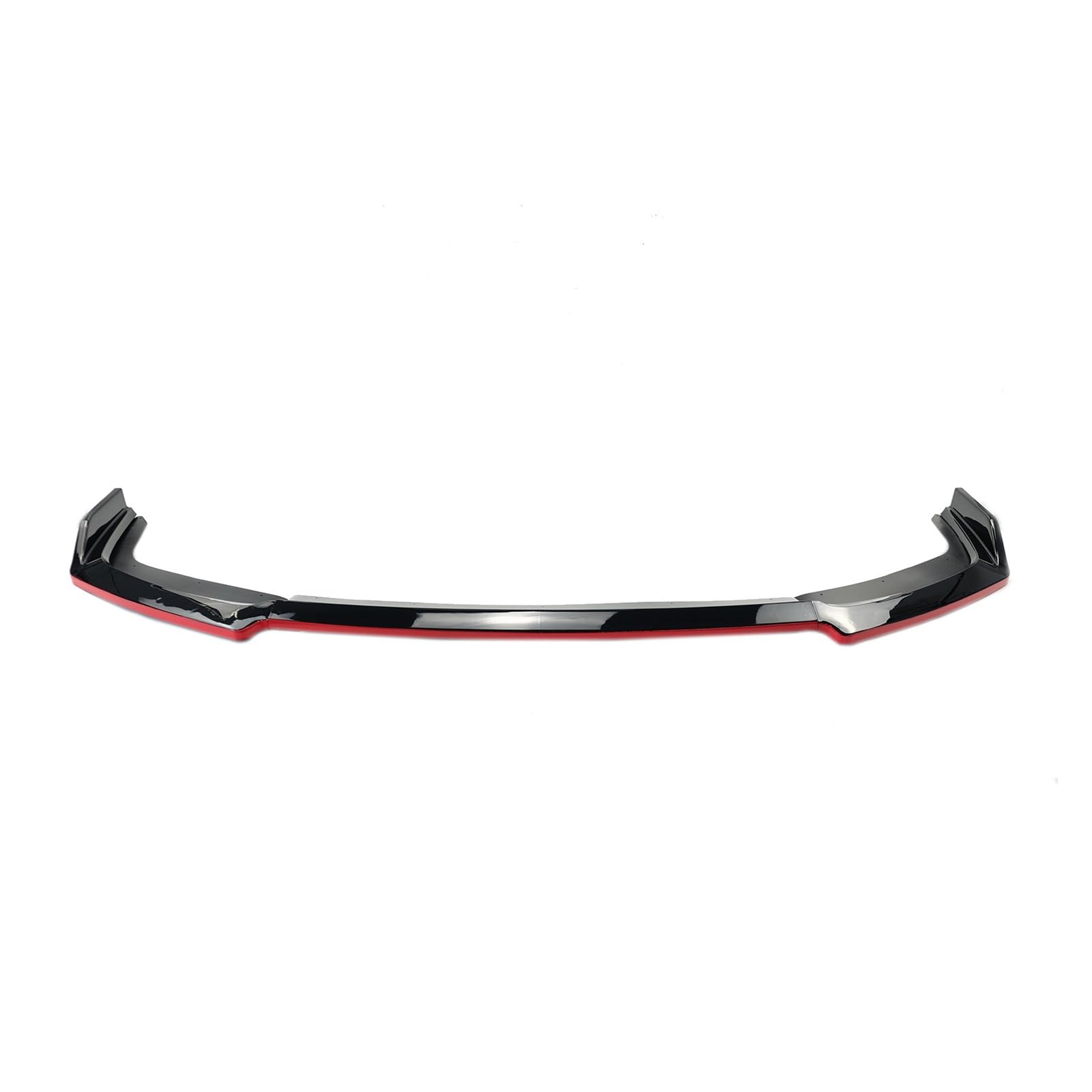 Front Spoiler Lippe Für Civic Für 10th Für FK7 Für Fließheck Für SI 2 & 4 Tür 2016-2021 5PCS Auto Front Stoßstange Lip Spoiler Auto Frontlippe Spoiler(Black Red) von Mtuqvma