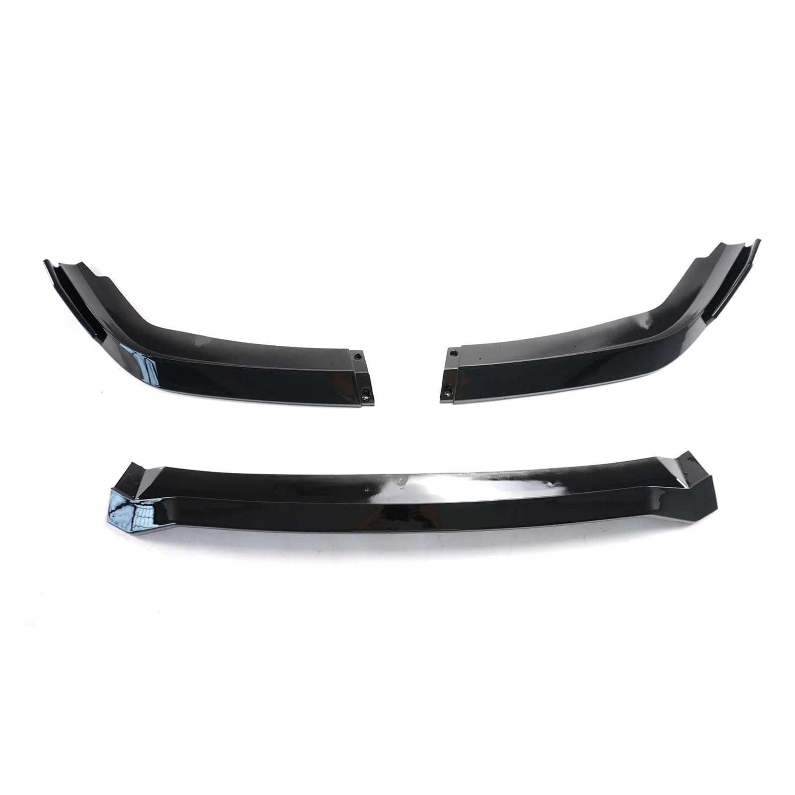 Front Spoiler Lippe Für Civic Für 10th Für Limousine Für 4 Tür Für Modell Für FC1 Für FC2 Für FC5 2019-2021 Auto Vorderen Stoßfänger Lip Spoiler Diffusor Auto Frontlippe Spoiler(Glossy Black) von Mtuqvma