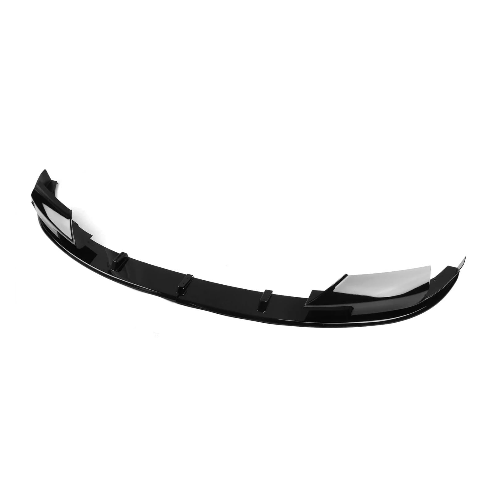 Front Spoiler Lippe Für F10 Für M5 2012-2016 4PCS Auto Front Lip Spoiler Unteren Stoßfänger Schutz Front Schürze Auto Frontlippe Spoiler(Glossy Black) von Mtuqvma