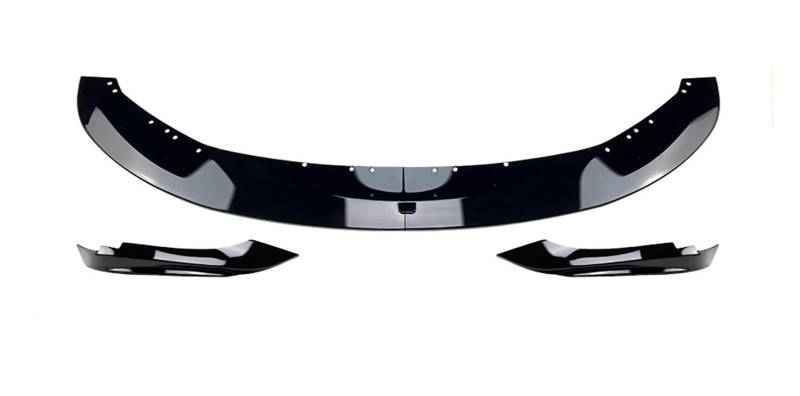 Front Spoiler Lippe Für F32 F33 F36 Für 4 Serie Für 420i 425i 430i 440i Für M440i 2014-2020 Für MP Für Stil Auto Vorderen Stoßfänger Lip Spoiler Auto Frontlippe Spoiler(Glossy Black) von Mtuqvma