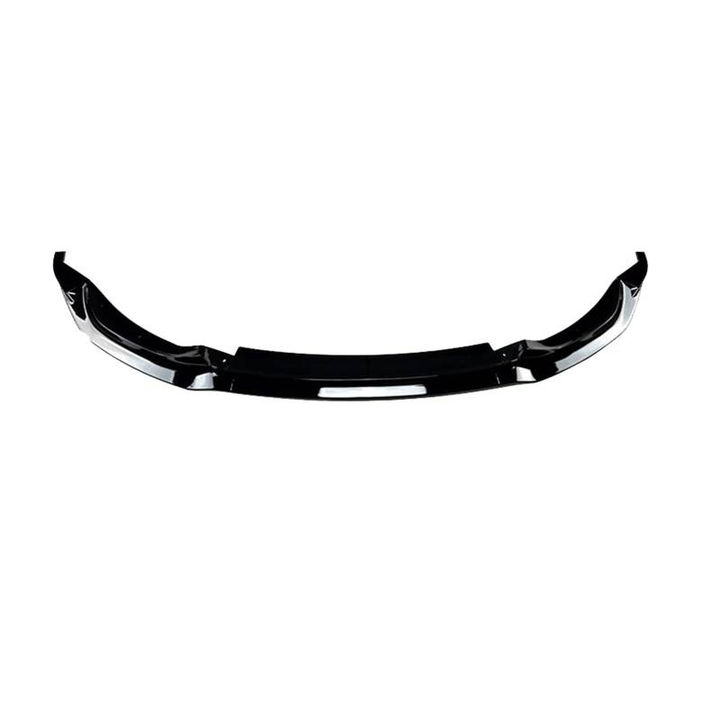 Front Spoiler Lippe Für F80 Für M3 Für F82 Für F83 Für M4 2015 2016 2017 2018 2019 2020 Frontschürze Spoiler Lip Body Kit Splitter Auto Frontlippe Spoiler(Glossy Black) von Mtuqvma