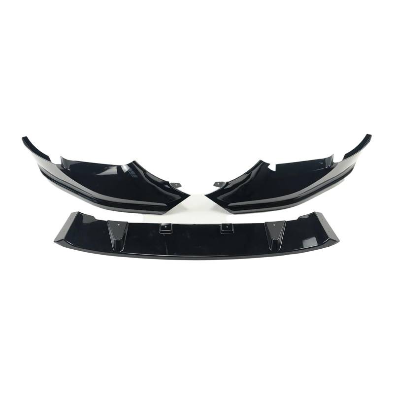 Front Spoiler Lippe Für F90 Für M5 Für M5C 2018-2020 Auto Front Lip Spoiler Seite Diffusor Schutz Trim Schürze Surround Teile Auto Frontlippe Spoiler(Glossy Black) von Mtuqvma