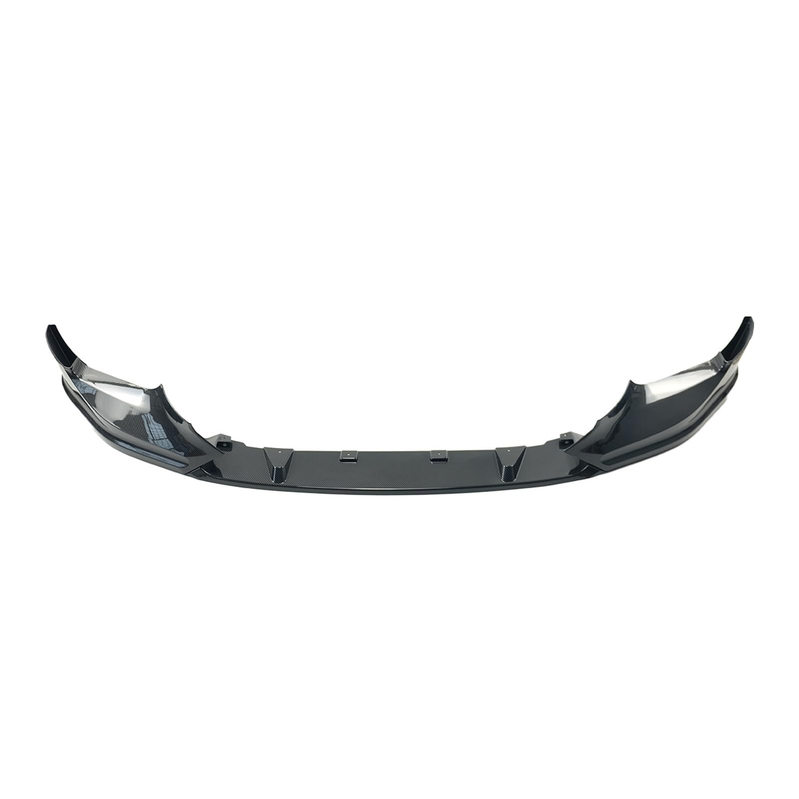 Front Spoiler Lippe Für F90 Für M5 Für M5C 2018-2020 Auto Vorderen Stoßfänger Lip Spoiler Seite Diffusor Schutz Trim Auto Frontlippe Spoiler(Carbon Fiber Style) von Mtuqvma