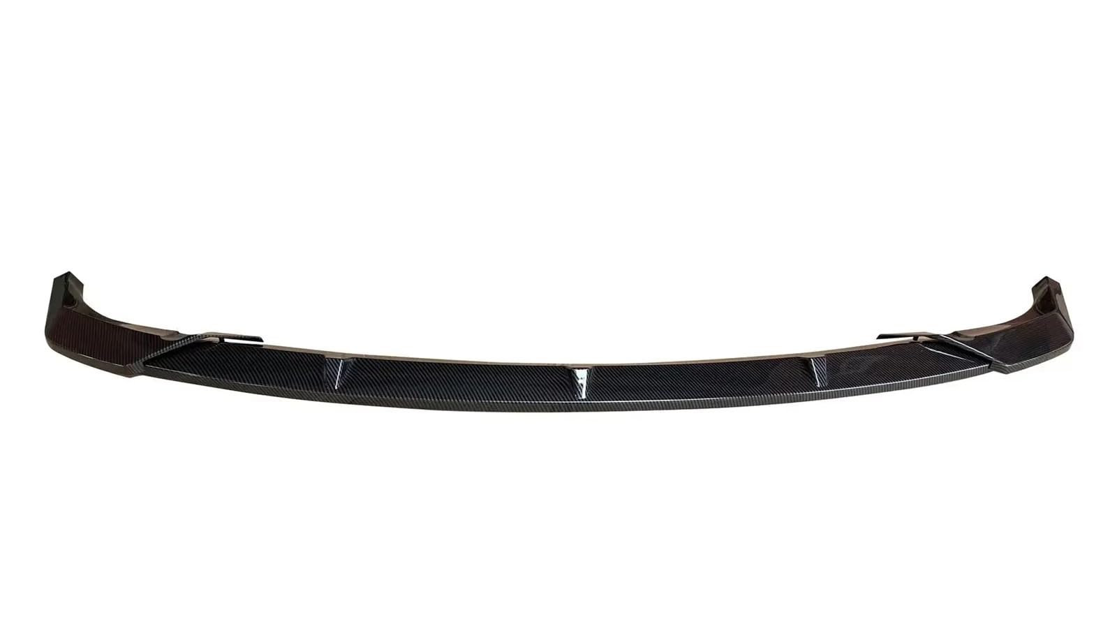 Front Spoiler Lippe Für Jeep Für Grand Für Cherokee 2014-2021 Auto Vorderen Stoßfänger Lip Spoiler Splitter Körper Kit Auto Frontlippe Spoiler(Carbon Fiber Style) von Mtuqvma