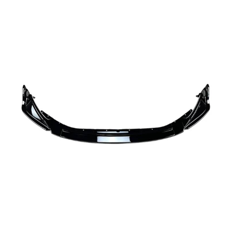 Front Spoiler Lippe Für M3 Für G80 Für M4 Für G82 2021 + Front Lip Spoiler Auto Vorderen Stoßfänger Schaufel Ecke Externe Dekoration Auto Frontlippe Spoiler(Glossy Black) von Mtuqvma