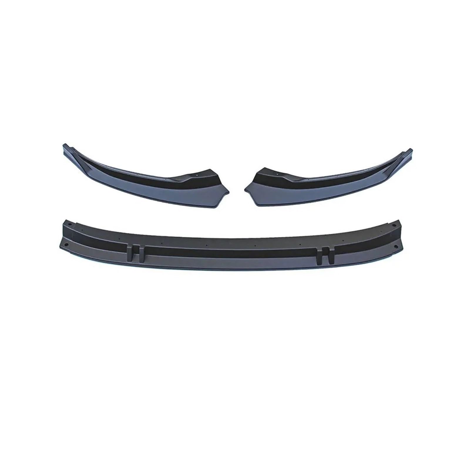 Front Spoiler Lippe Für S3 Für A3 Für S-Linie Für 8Y 2021-2024 Auto Vorderen Stoßfänger Lippe Front Diffusor ABS Körper Kit Auto Frontlippe Spoiler(MATT BLACK) von Mtuqvma