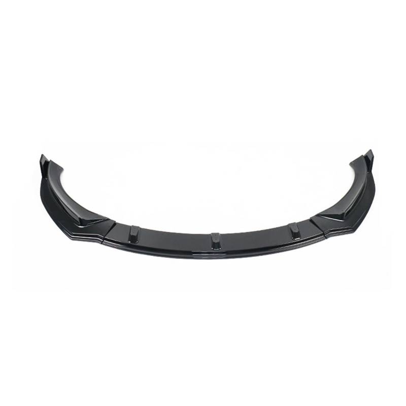 Front Spoiler Lippe Für Tesla Für Modell 3 2023-2024 Auto Front Lippe Kinn Diffusor Körper Kit Spoiler Deflektor Tuning Auto Frontlippe Spoiler(Gloss Black) von Mtuqvma