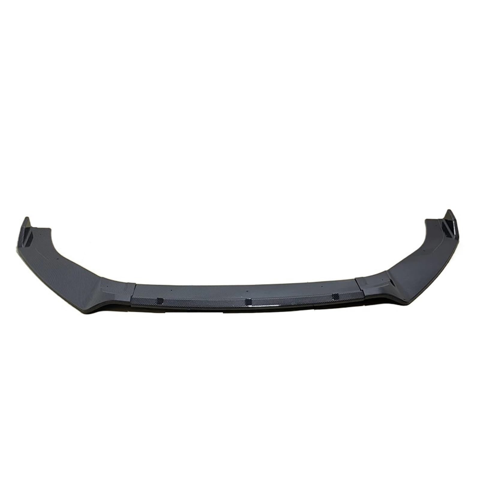 Front Spoiler Lippe Für VW Für Golf 7 7,5 Für MK7 Für MK 7,5 Für GTI Für GTD Für R Für R-Linie 2012-2020 Auto Front Stoßstange Splitter Lip Kit Auto Frontlippe Spoiler(Carbon Look) von Mtuqvma