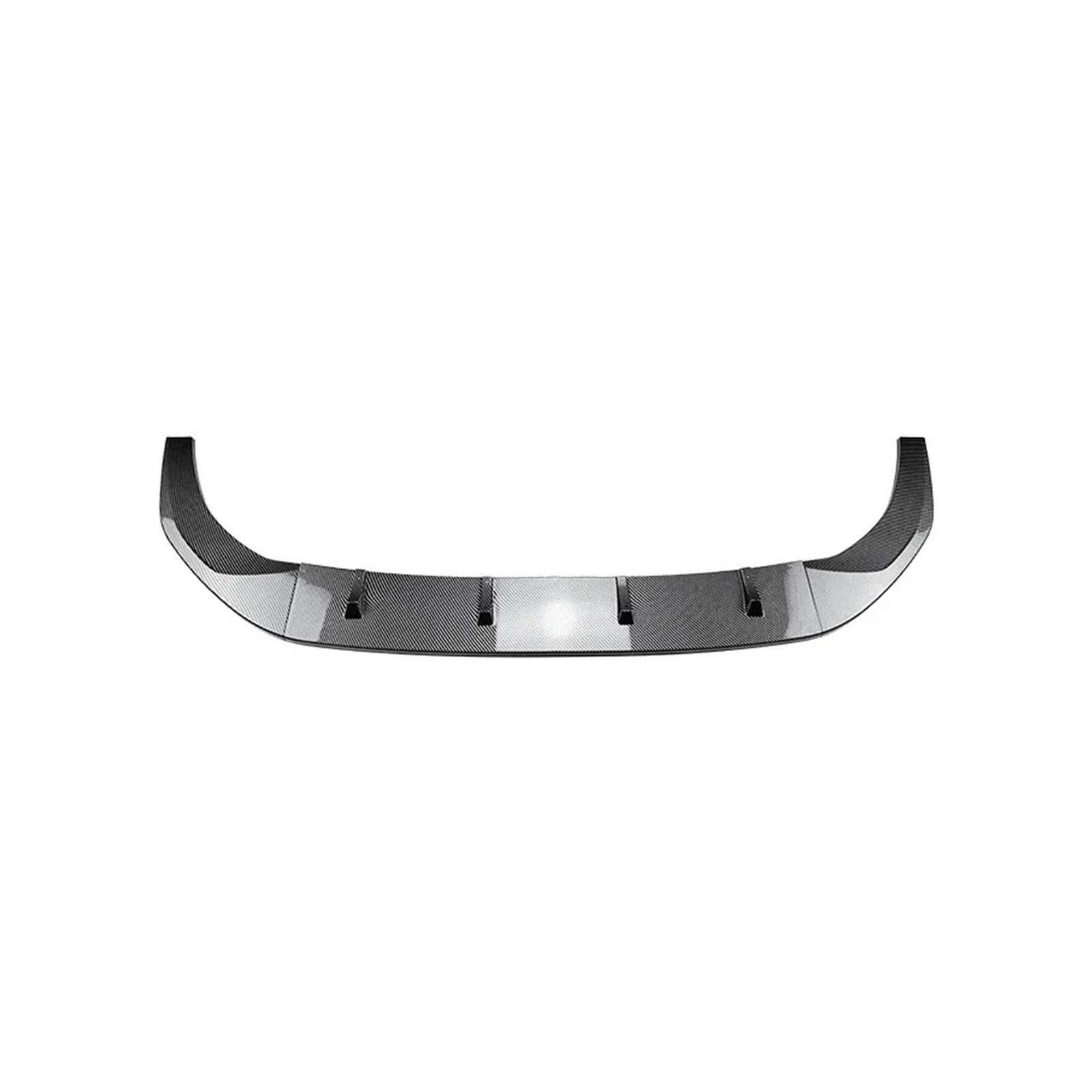 Front Spoiler Lippe Für VW Für Golf 7 Für MK7 Für GTI Für R Für 2013-2016 Frontschürze Spoiler Körper Kit Trim Front Schaufel Auto Frontlippe Spoiler(Carbon Look) von Mtuqvma