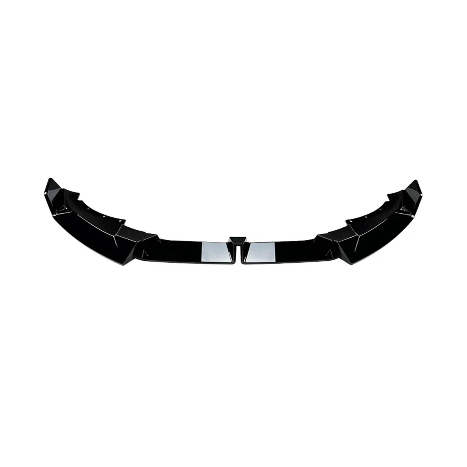 Front Spoiler Lippe Für X6 Für G06 Für LCI Für M-Sport 2023 2024 Auto Vorderen Stoßfänger Lip Diffusor Körper Kit Spoiler Trim Tuning Trim Auto Frontlippe Spoiler(Gloss Black) von Mtuqvma