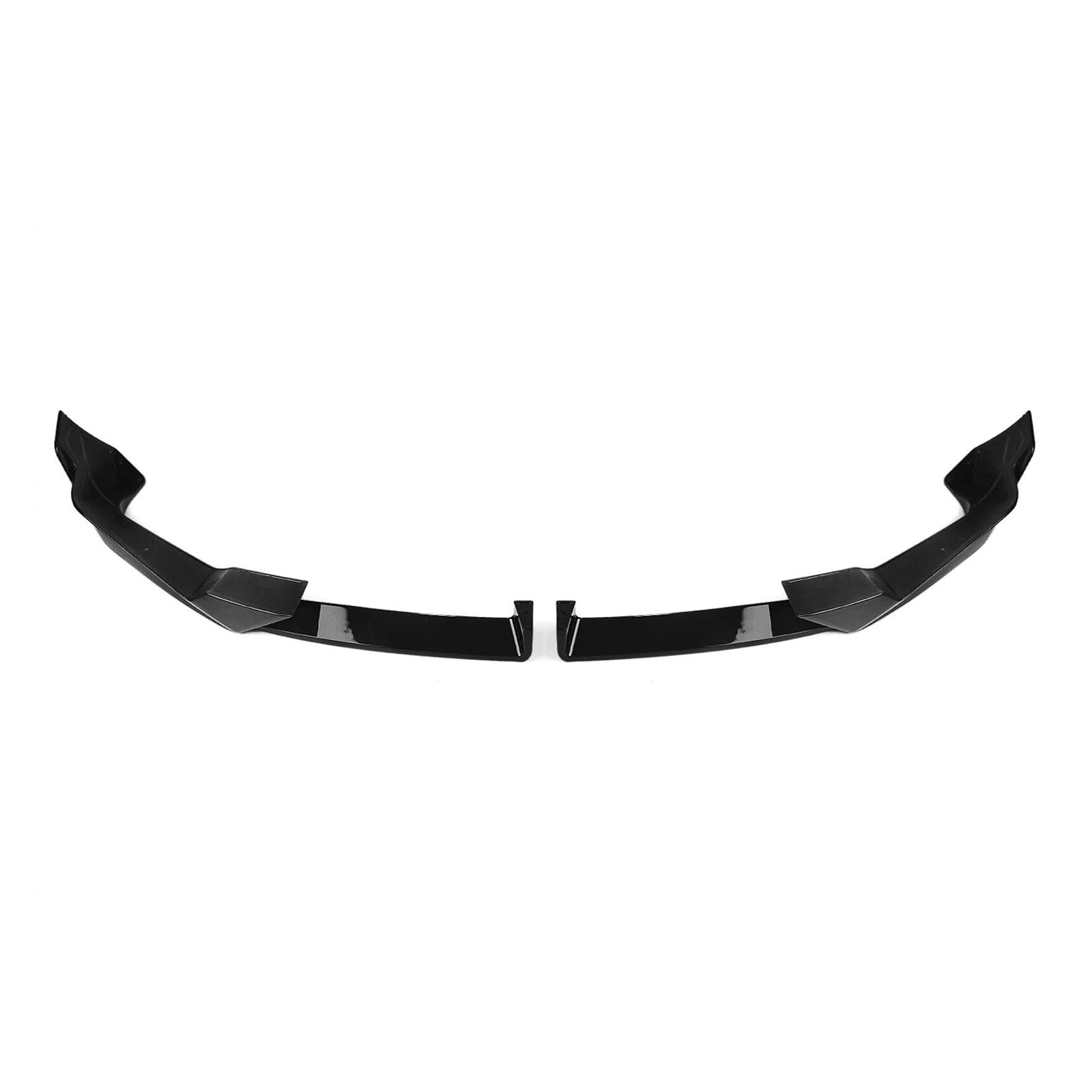 Front Spoiler Lippe Für X6 Für G06 Für LCI Für M-Sport 2023 2024 Auto Vorderen Stoßfänger Lip Splitter Spoiler Diffusor BodyKit Trim Auto Frontlippe Spoiler(Glossy Black) von Mtuqvma