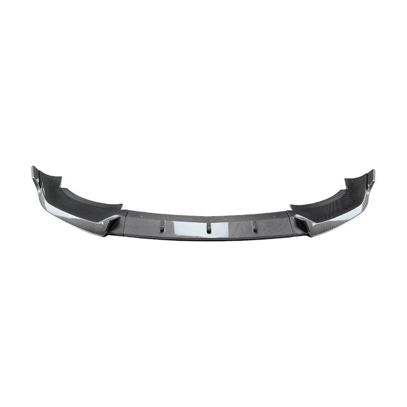 Front Spoiler Lippe Für X6 Für G06 Für M-Sport 2019 2020 2021 2022 2023 Auto Vorderen Stoßfänger Lip Diffusor Körper Kit Spoiler Auto Frontlippe Spoiler(Carbon Look) von Mtuqvma