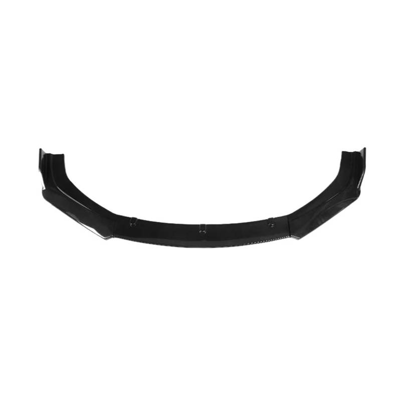 Frontstoßstange Lip Auto Universal Front Bumper Spoiler Schutz Platte Lip Kit Carbon Oberfläche Trim Streifen Kinn Klinge Frontstoßstange Spoiler(Bright Black) von Mtuqvma