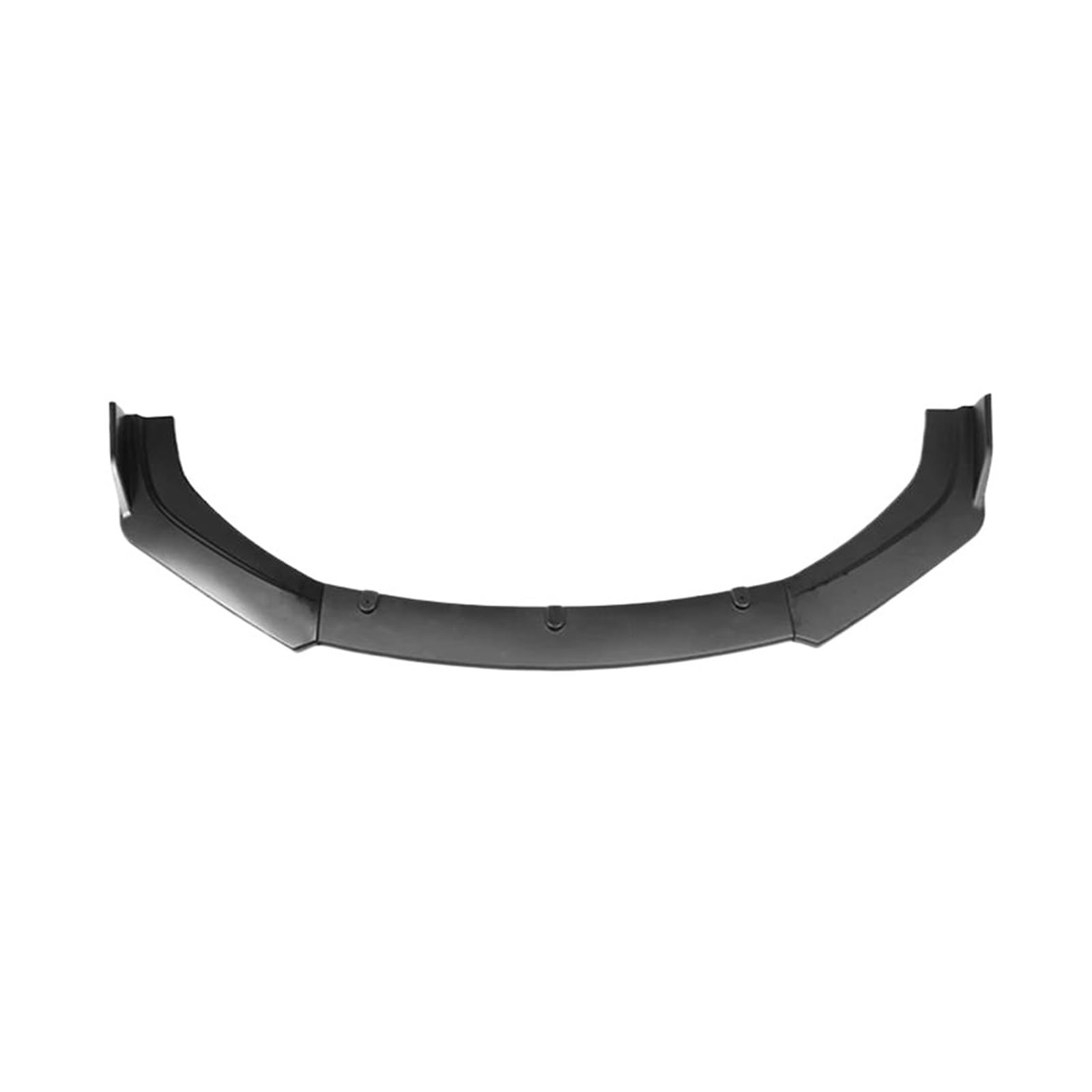 Frontstoßstange Lip Auto Universal Front Bumper Spoiler Schutz Platte Lip Kit Carbon Oberfläche Trim Streifen Kinn Klinge Frontstoßstange Spoiler(Matte Black) von Mtuqvma