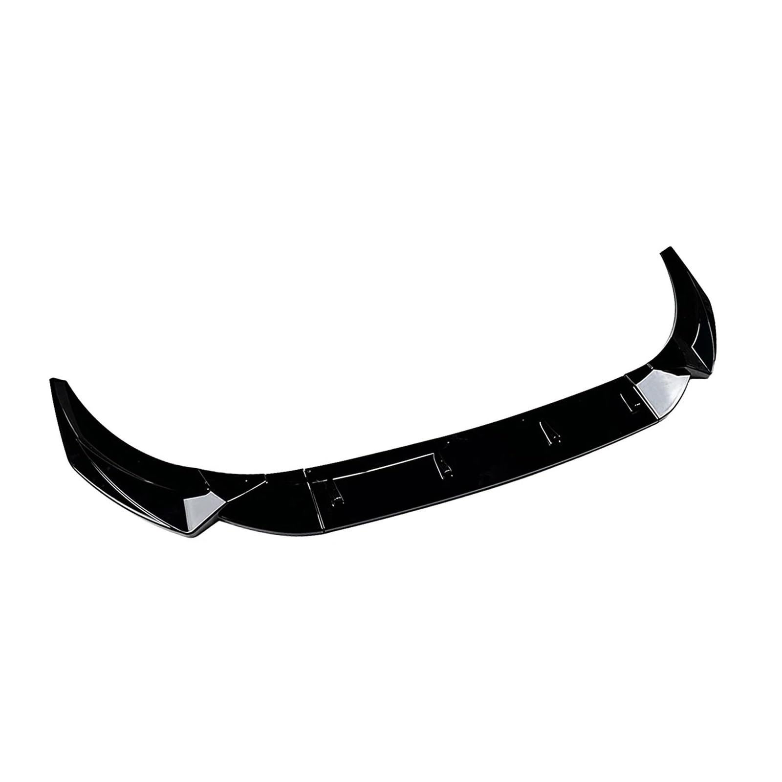 Frontstoßstange Lip Für A4 S4 B9.5 Sline 2020-2024 Frontspoilerlippe Carbonfaser-Look/Schwarzglänzend Auto-Unterteiler-Karosserieschutz-Kit Frontstoßstange Spoiler(Glossy Black) von Mtuqvma