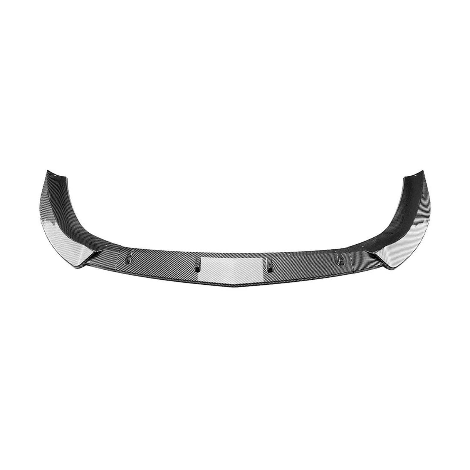 Frontstoßstange Lip Für Benz Für A-Klasse W177 V177 2018-2022 Frontstoßstange Lip Body Kit Spoiler Splitter Stoßstange Canard Lip Splitter Zubehör Frontstoßstange Spoiler(Carbon Look) von Mtuqvma