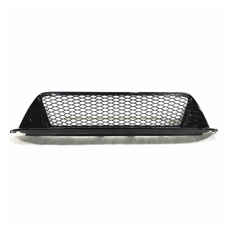 Frontstoßstange Lip Für Civic 11th 2022 2023 2024 Limousine Kühlergrill Grill Glänzend Schwarz/Matt Schwarz Auto Oberen Stoßfänger Haube Mesh Grid Frontstoßstange Spoiler(Glossy Black) von Mtuqvma