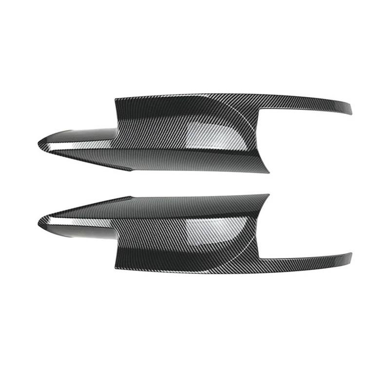 Frontstoßstange Lip Für F10 F11 Für M5 2011 2012 2013 2014 2015 2016 2017 SCHWARZ GLANZ Front Stoßstange Seite Splitter Abdeckung Nebel Lampe Intake Spoiler Lip Frontstoßstange Spoiler(Carbon fiber lo von Mtuqvma