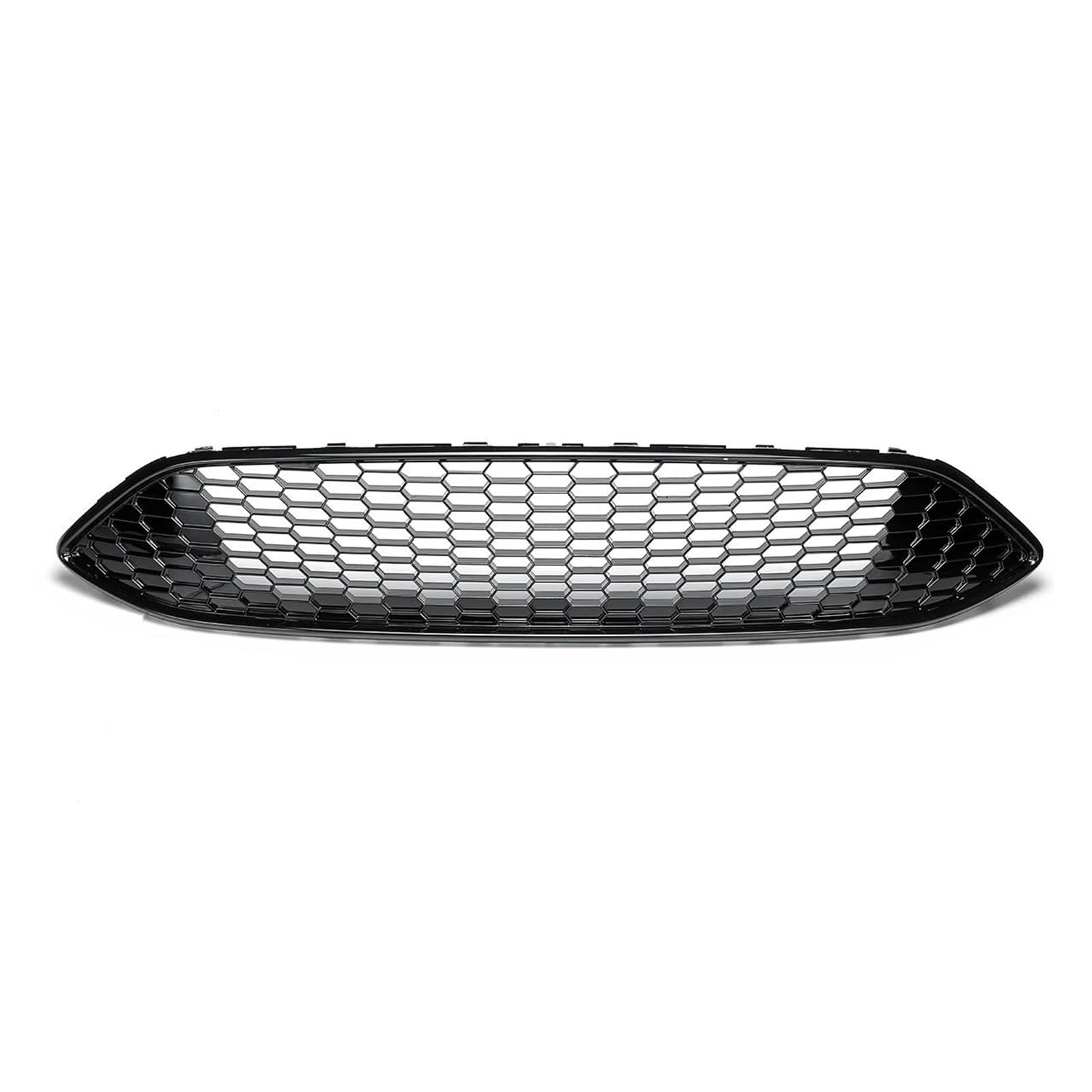 Frontstoßstange Lip Für Ford Für Focus MK3 ST LINE 2015-2017 Kühlergrill Auto Vorderen Stoßfänger Mitte Grill Grille Waben Mesh Racing Grill Abdeckung Frontstoßstange Spoiler von Mtuqvma