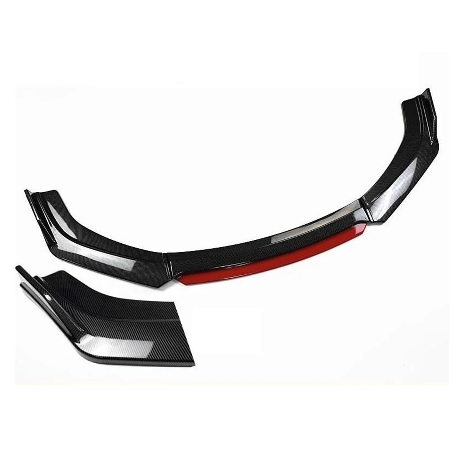 Frontstoßstange Lip Für Haval Für M6 Plus 2022 2023 2024 Zubehör Auto Front Schaufel Ente Lip Stoßstange Winddicht Spoiler Zubehör Frontstoßstange Spoiler(B) von Mtuqvma