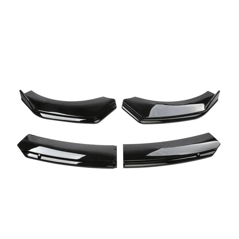 Frontstoßstange Lip Für Panamera 2012-2022 Auto Vorderen Stoßfänger Lippe Kinn Spoiler Splitter Diffusor Körper Kits Trim Air Dam Protector Schwarz Frontstoßstange Spoiler(Gloss Black) von Mtuqvma